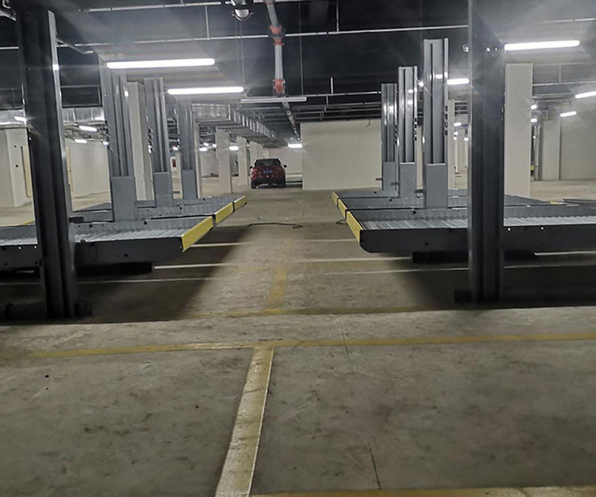 合江PJS301-20家用俯仰立體車庫設備的正確使用