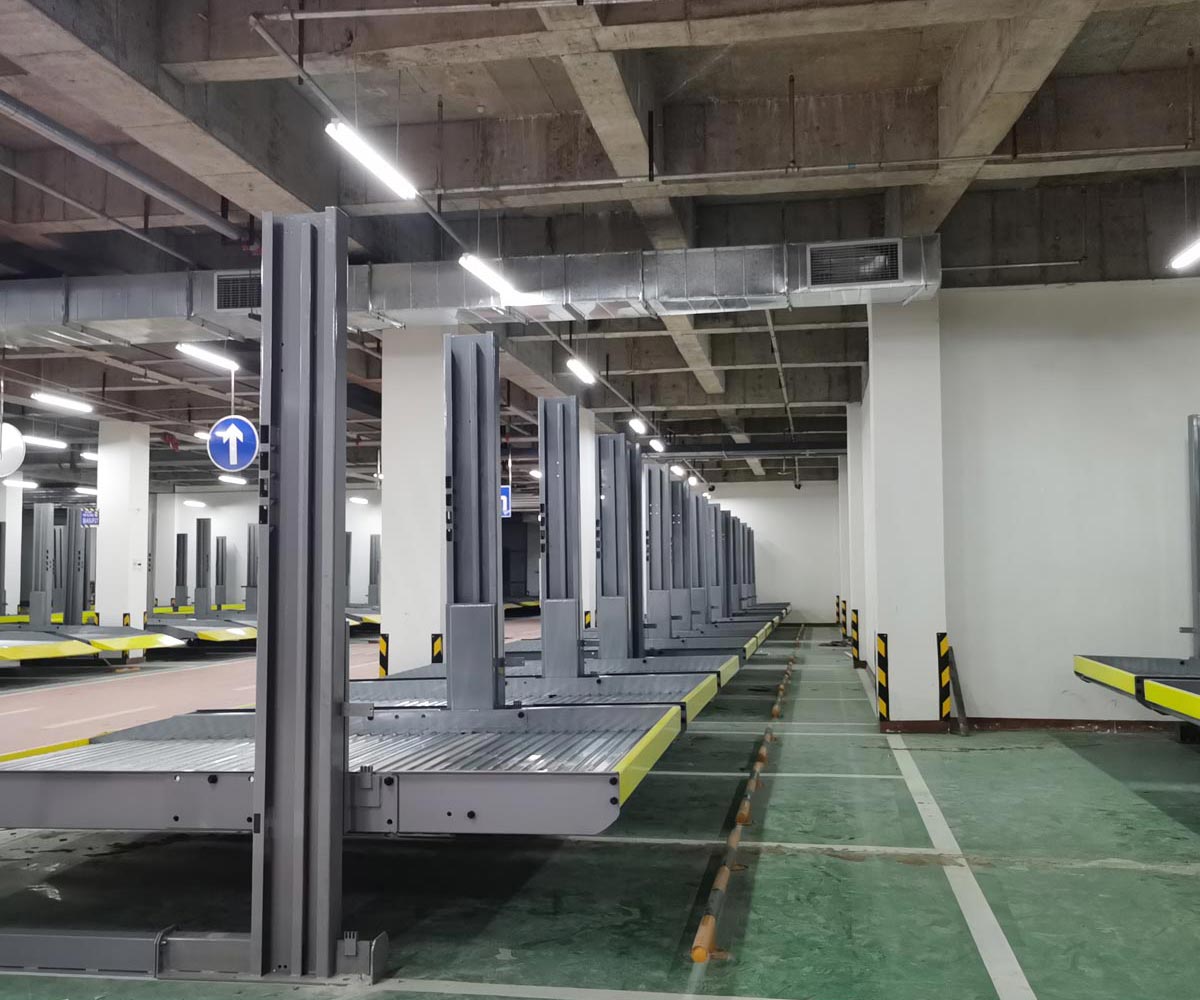 中江PJS601-27雙層四柱立體車庫地基要求及安裝注意事項